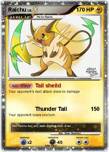Pokemon Raichu