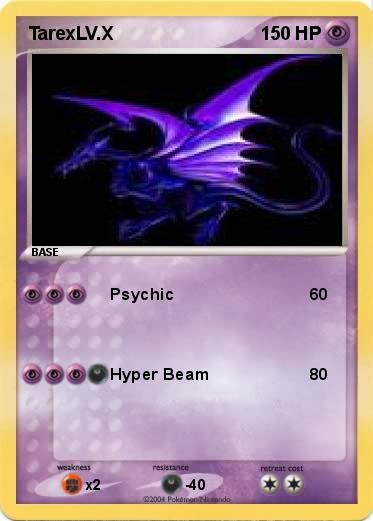 Pokemon TarexLV.X