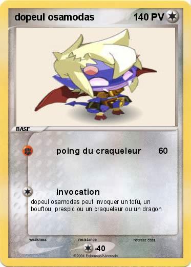 Pokemon dopeul osamodas