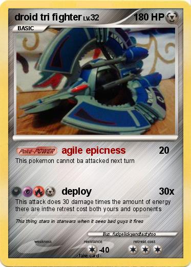 Pokemon droid tri fighter