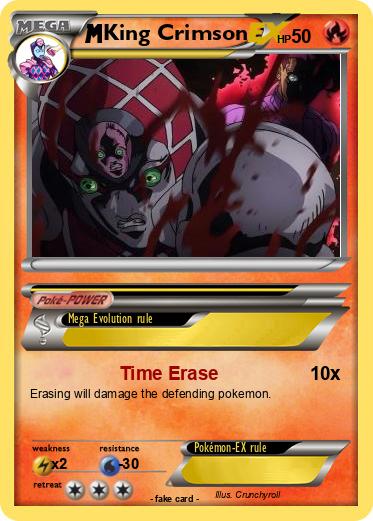 Pokemon King Crimson