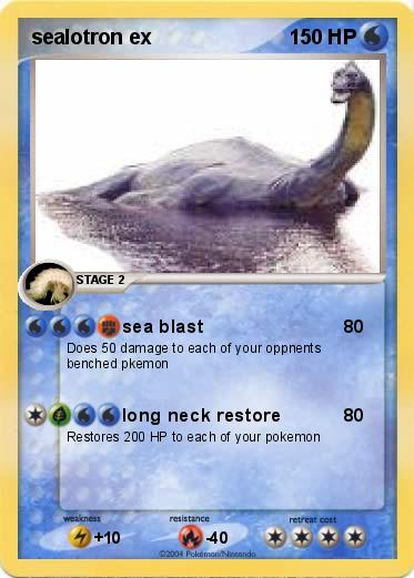 Pokemon sealotron ex