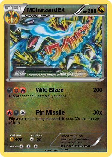 Pokemon MCharzairdEX