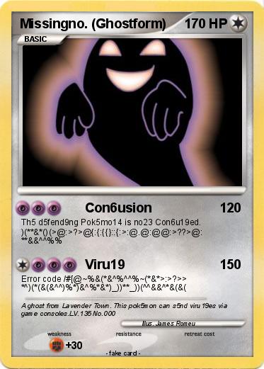 Pokemon Missingno. (Ghostform)