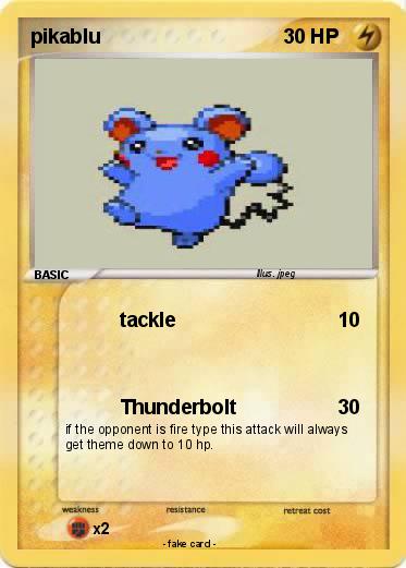 Pokemon pikablu
