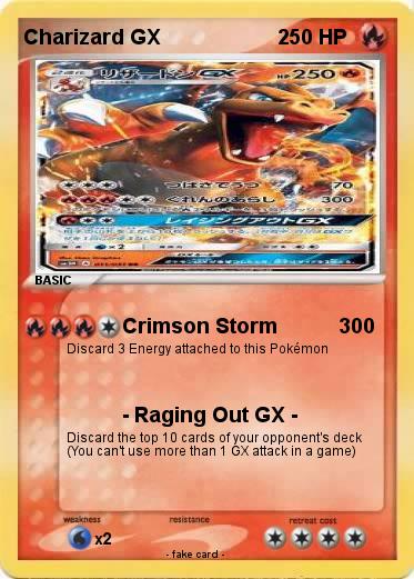 Pokemon Charizard GX                     2