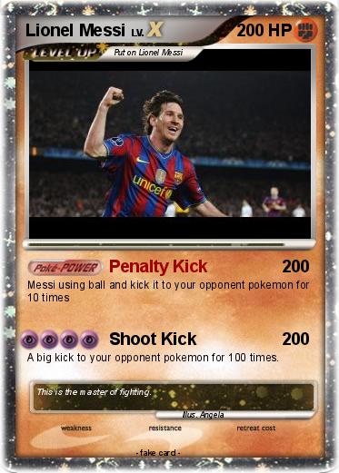 Pokemon Lionel Messi