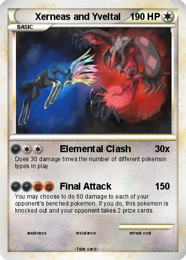 Pokemon Xerneas and Yveltal