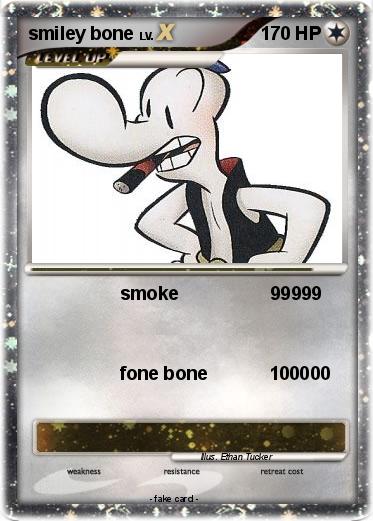 Pokemon smiley bone