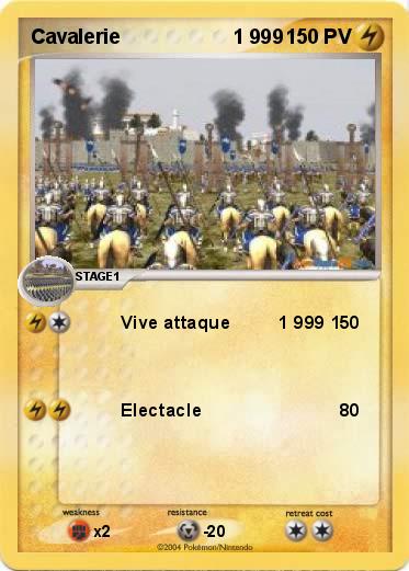 Pokemon Cavalerie                    1 999