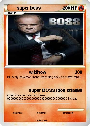 Pokemon super boss