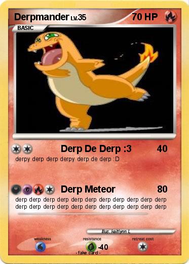 Pokemon Derpmander