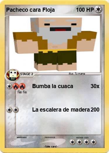 Pokemon Pacheco cara Floja