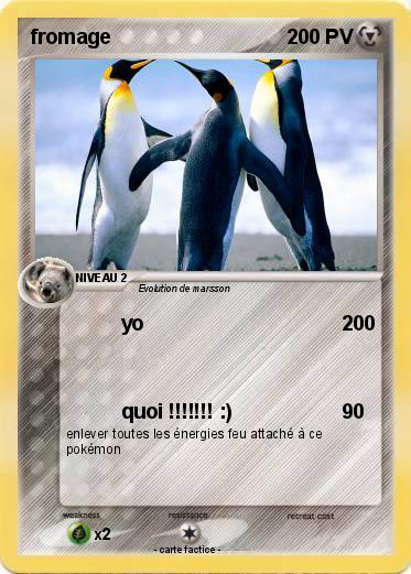 Pokemon fromage
