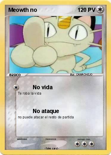 Pokemon Meowth no