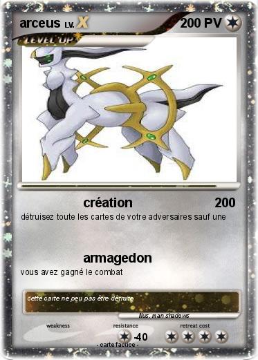 Pokemon arceus