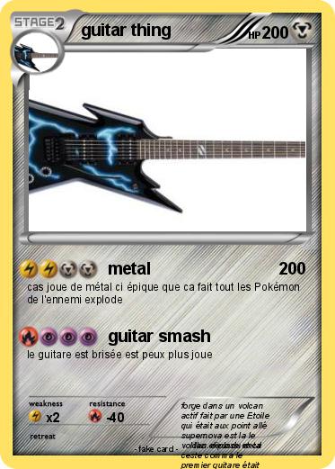Pokemon guitar thing