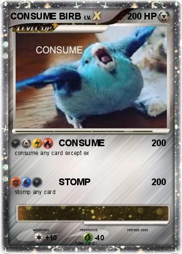 Pokemon CONSUME BIRB