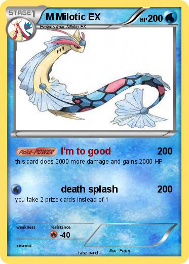 Pokemon M Milotic EX