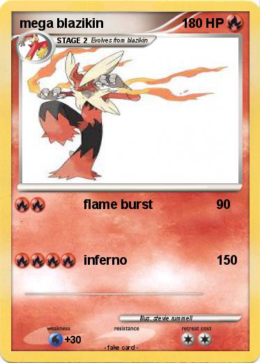 Pokemon mega blazikin