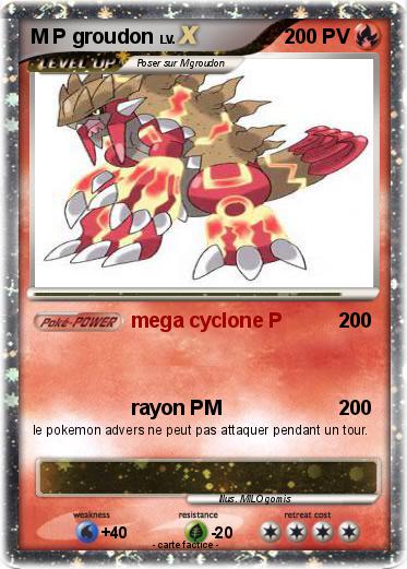 Pokemon M P groudon