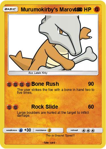 Pokemon Murumokirby's Marowak
