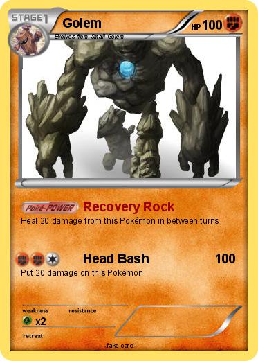 Pokemon Golem