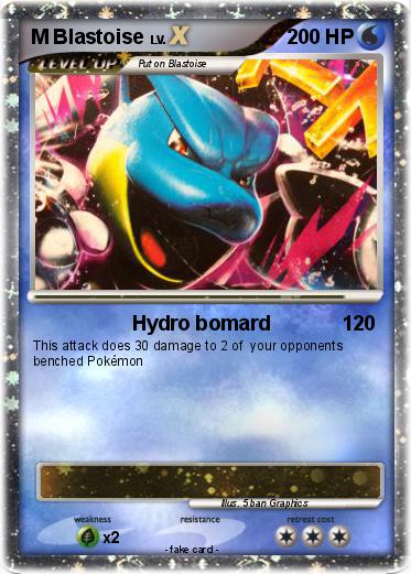 Pokemon M Blastoise