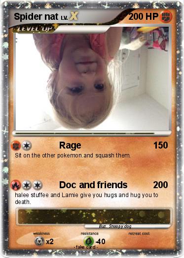 Pokemon Spider nat