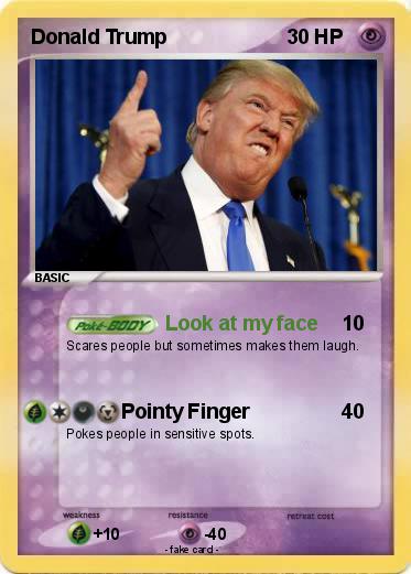 Pokemon Donald Trump