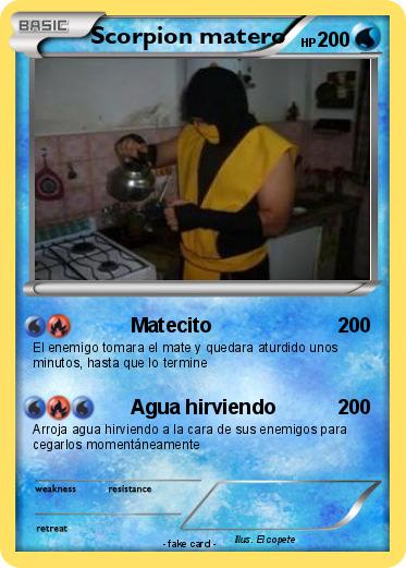 Pokemon Scorpion matero