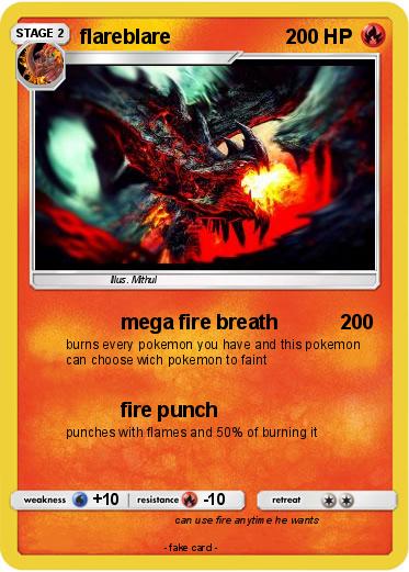 Pokemon flareblare