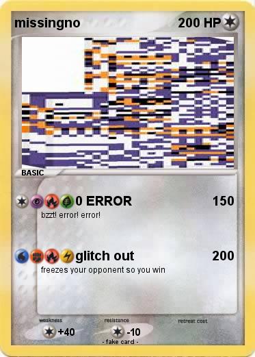 Pokemon missingno