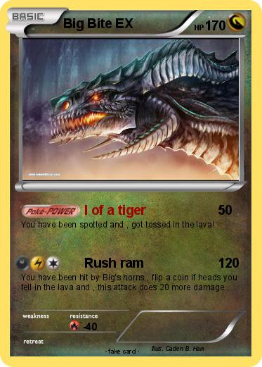 Pokemon Big Bite EX