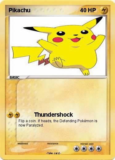 Pokemon Pikachu