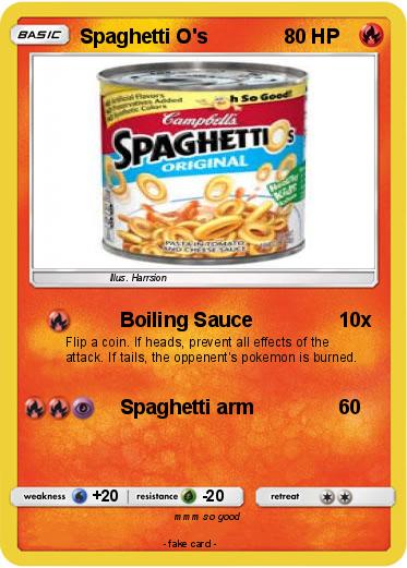 Pokemon Spaghetti O's