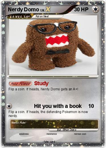 Pokemon Nerdy Domo