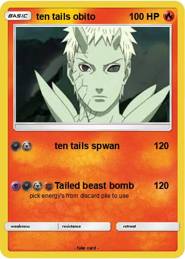 Pokemon ten tails obito