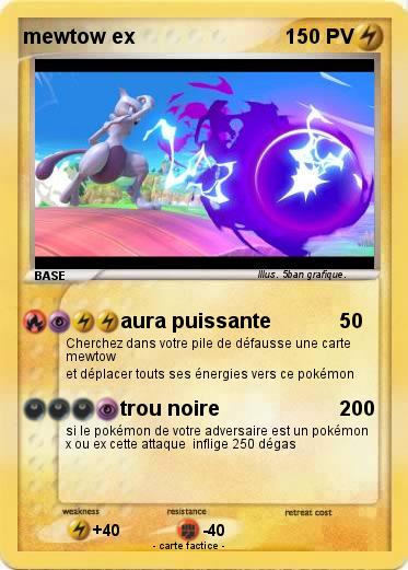 Pokemon mewtow ex