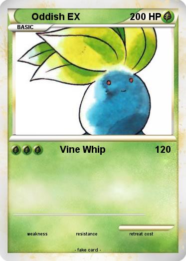 Pokemon Oddish EX