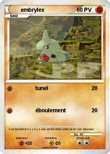 Pokemon embrylex