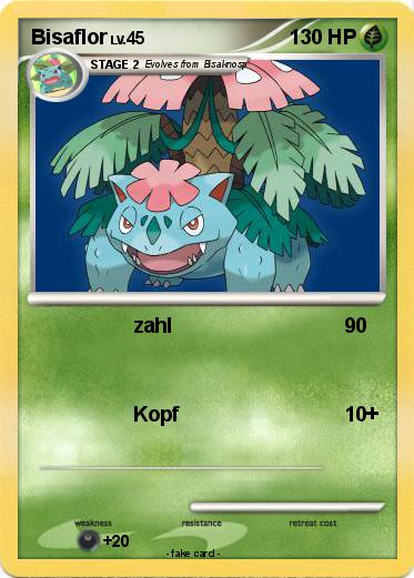 Pokemon Bisaflor