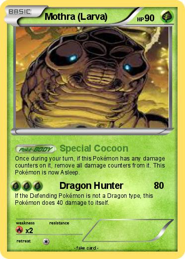 Pokemon Mothra (Larva)