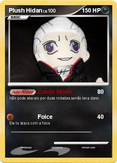 Pokemon Plush Hidan