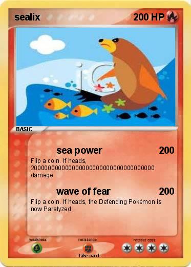 Pokemon sealix