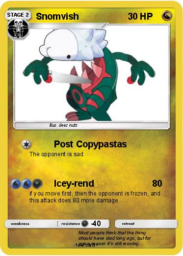 Pokemon Snomvish
