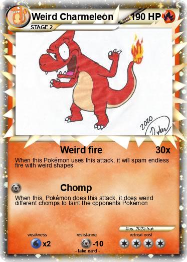 Pokemon Weird Charmeleon
