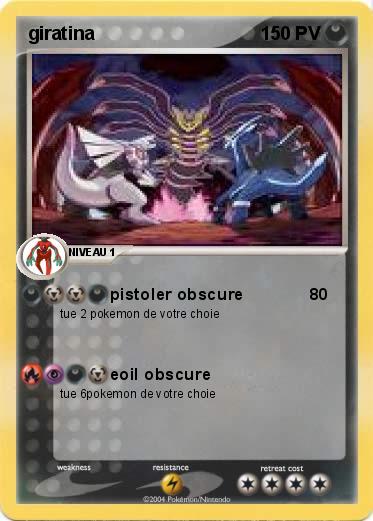Pokemon giratina