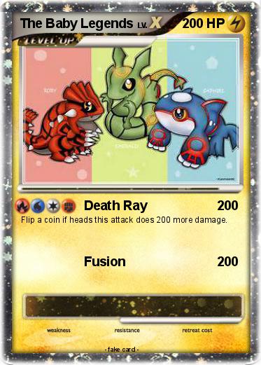 Pokemon The Baby Legends