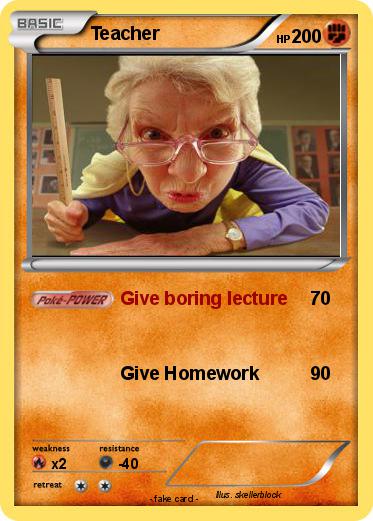 Pokemon Teacher